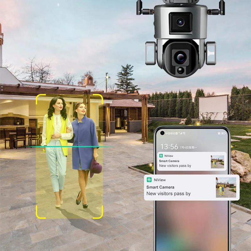 Wireless Solar Zoom Security Camera - Image 5