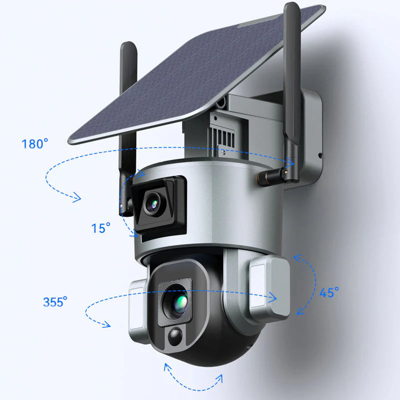 Wireless Solar Zoom Security Camera - Image 9