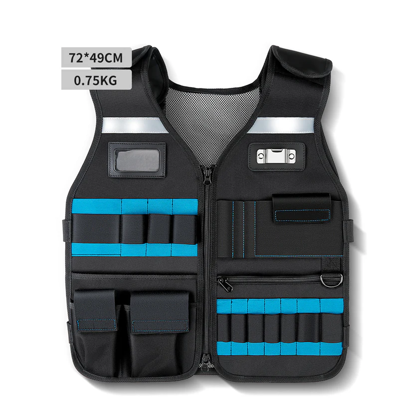 ⏰Adjustable Lightweight Construction Work Tool Vest - Image 10