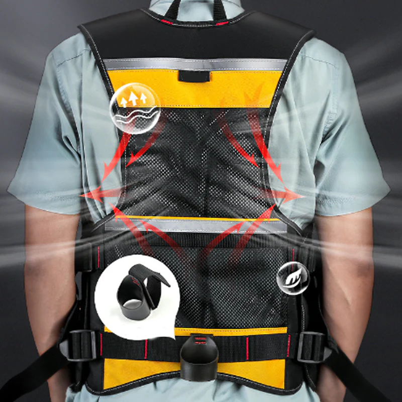 ⏰Adjustable Lightweight Construction Work Tool Vest - Image 3