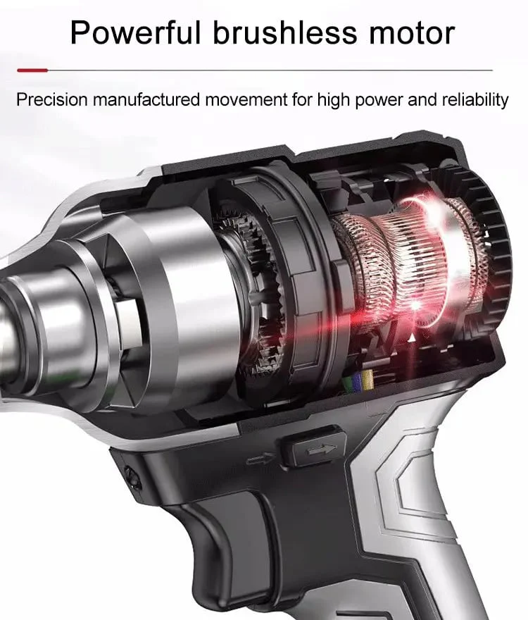 📢📢50% OFF !!!⏰ Hot Sale! Brushless Electric Wrench for Ultimate Power and Precision - Image 4