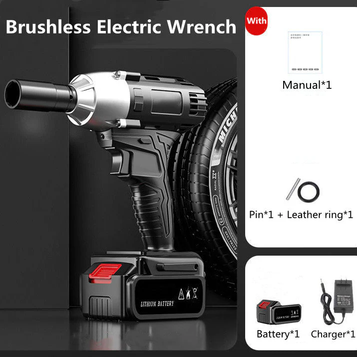 📢📢50% OFF !!!⏰ Hot Sale! Brushless Electric Wrench for Ultimate Power and Precision - Image 8